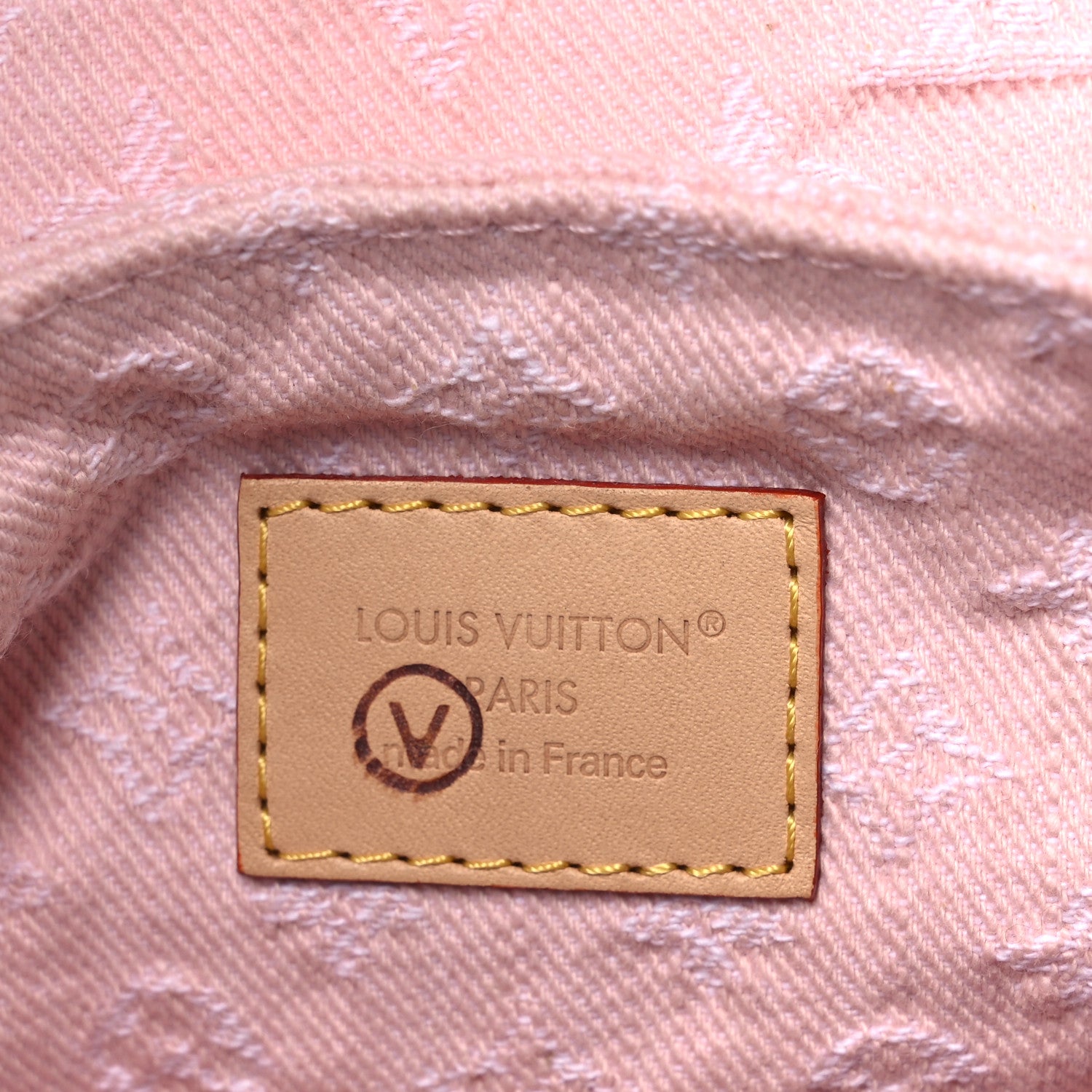 Louis Vuitton Denim Venice Backpack Washed Pink 6 of 13