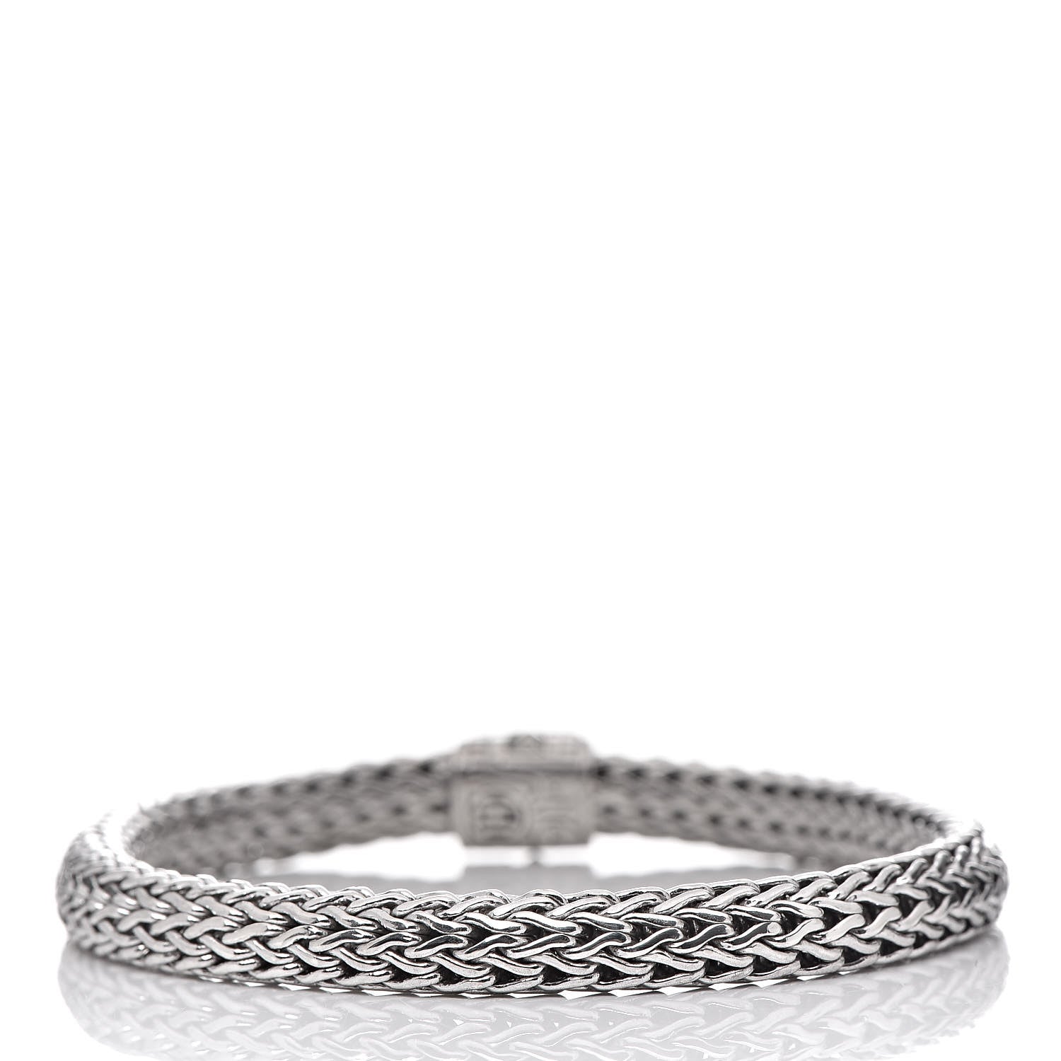 John Hardy Sterling Silver Black Sapphire 6.5mm Classic Chain Bracelet 3 of 5