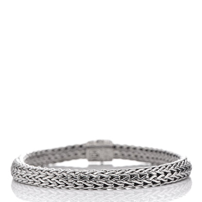 John Hardy Sterling Silver Black Sapphire 6.5mm Classic Chain Bracelet 3 of 5