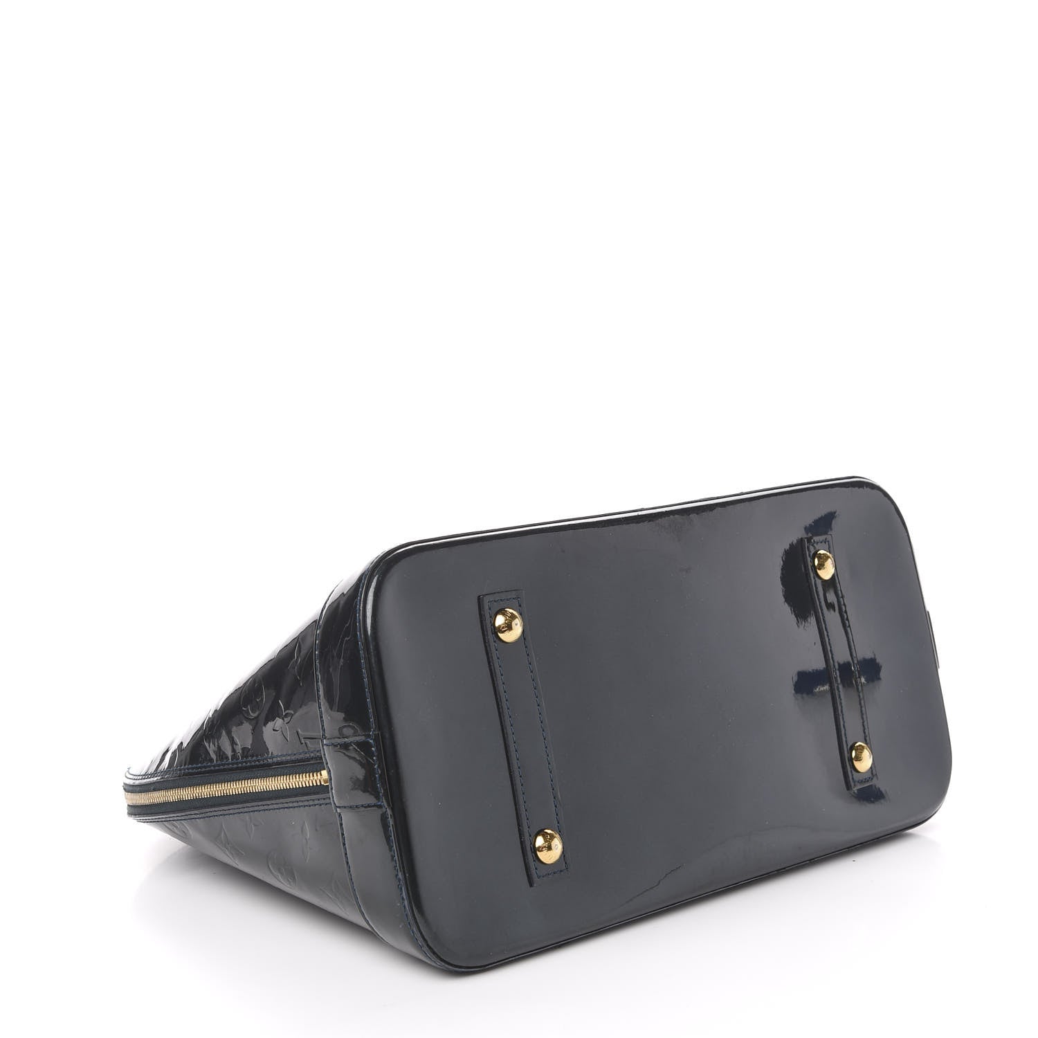 Louis Vuitton Vernis Alma MM Blue Nuit 5 of 19