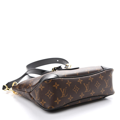 Louis Vuitton Monogram Odeon PM Black 3 of 9