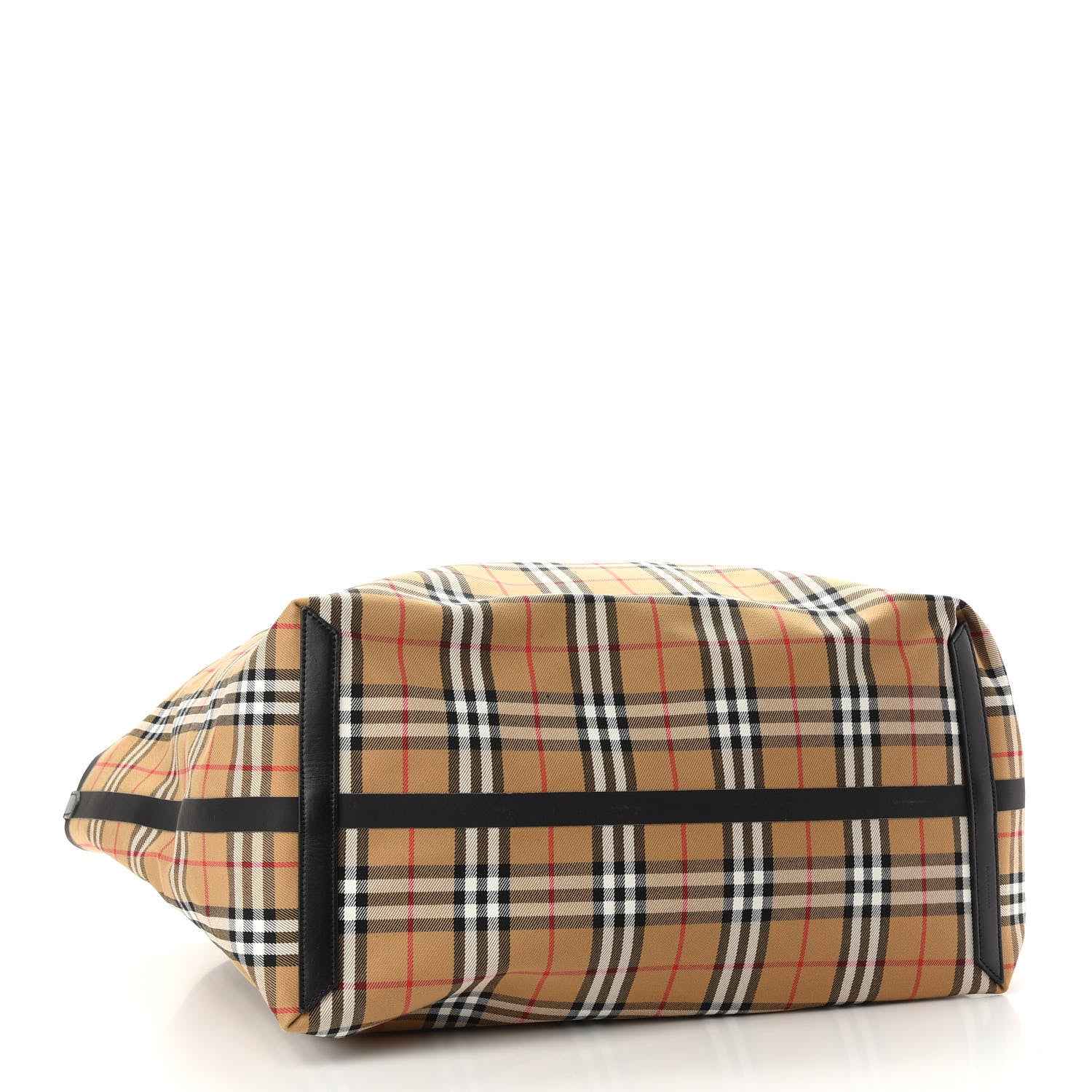 Burberry Vintage Check Medium The Giant Reversible Tote Antique Yellow 6 of 15