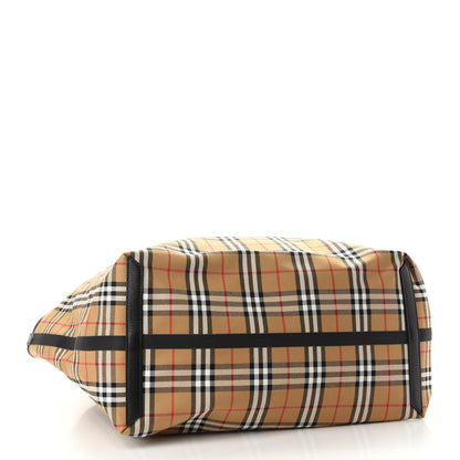 Burberry Vintage Check Medium The Giant Reversible Tote Antique Yellow 6 of 15
