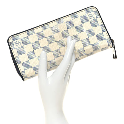 Louis Vuitton Damier Coastline Zippy Vertical Wallet 2 of 14