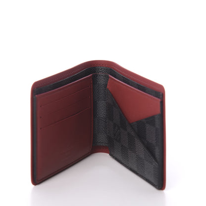 Louis Vuitton Damier Graphite Multiple Wallet Bordeaux 5 of 6