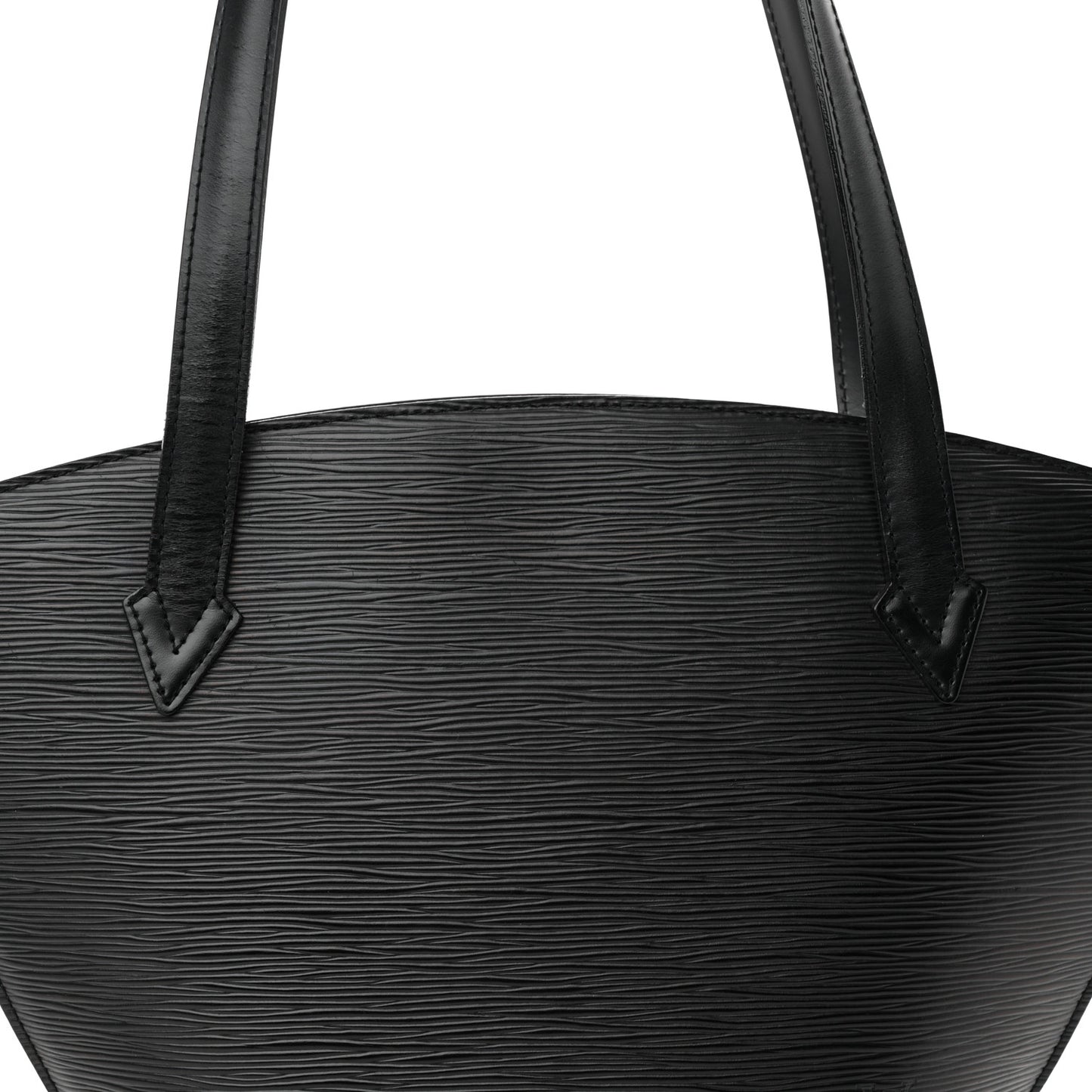 Epi Saint Jacques PM Long Straps Black