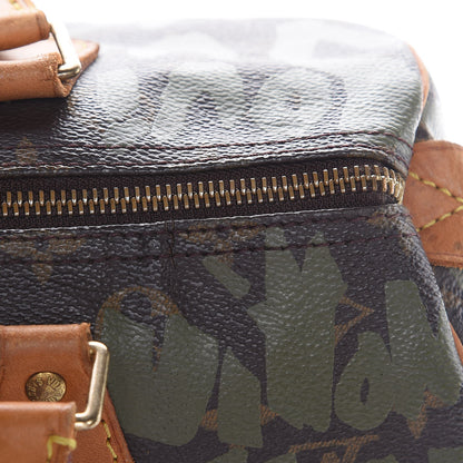 Louis Vuitton Monogram Graffiti Speedy 30 Kaki 11 of 17