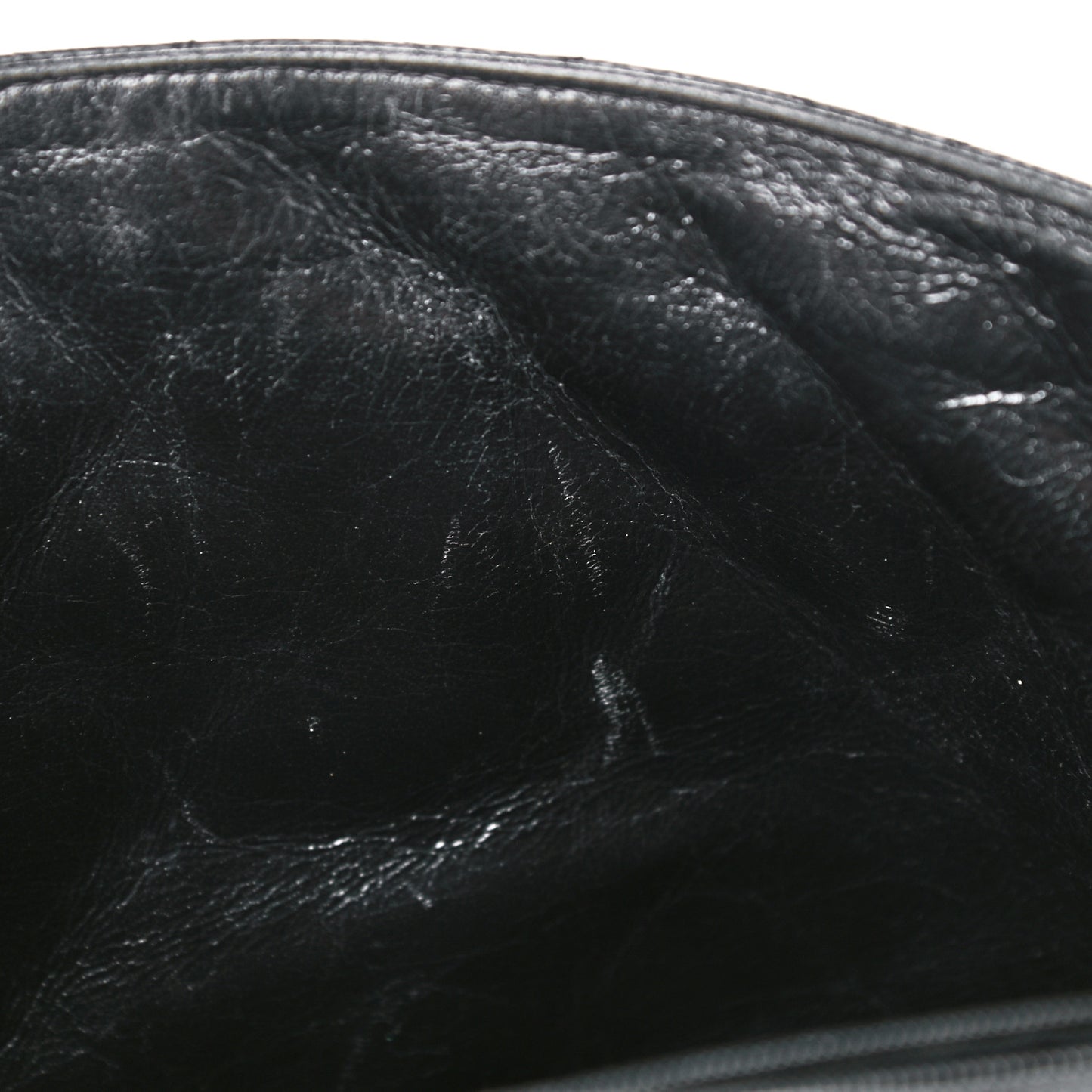 Caviar Quilted Jumbo Single Flap Black