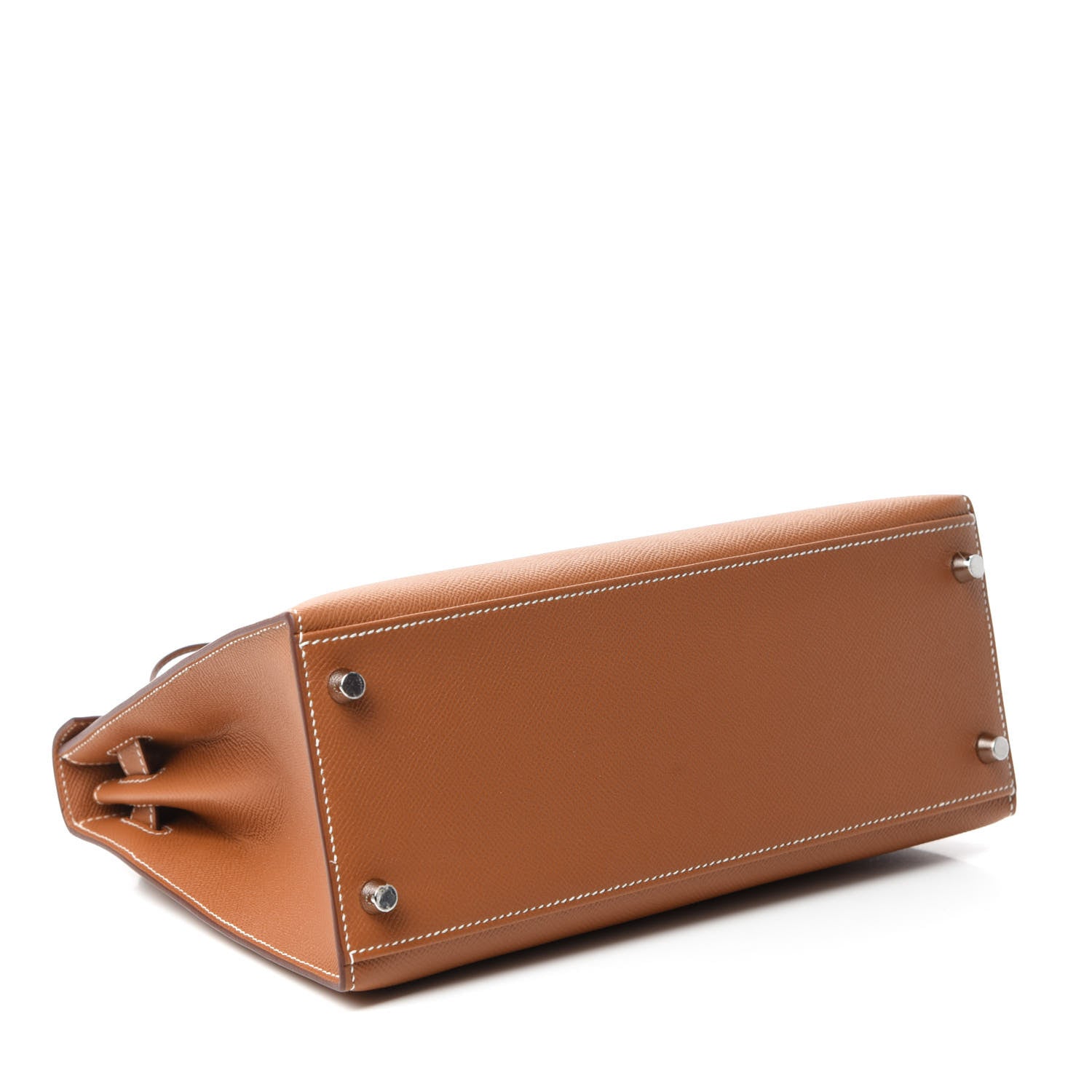 Hermes Epsom Kelly Sellier 28 Gold 4 of 10