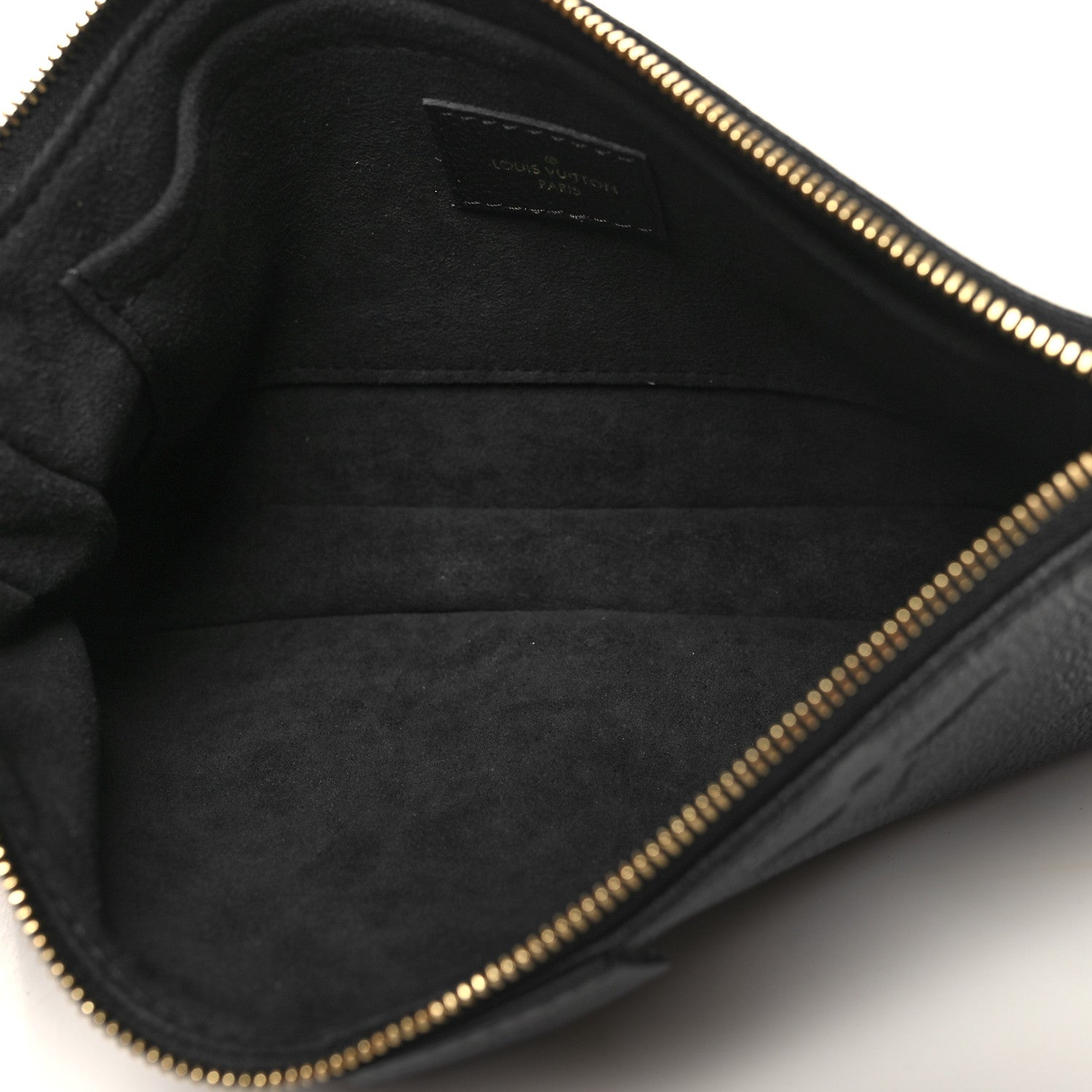 Louis Vuitton Empreinte Monogram Giant Multi Pochette Accessories Large Pochette Black 5 of 10