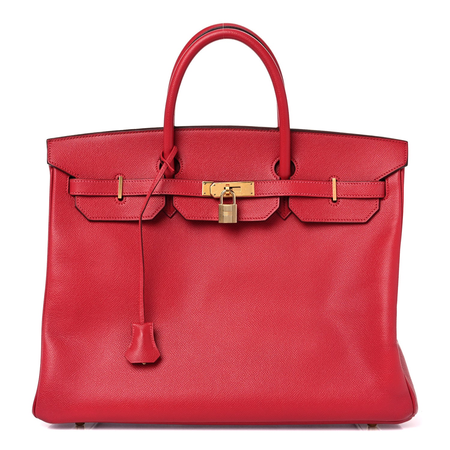 Hermes Epsom Birkin 40 Rouge Vif 1 of 51