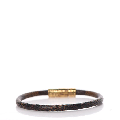 Louis Vuitton Damier Ebene Keep It Bracelet 17 3 of 5