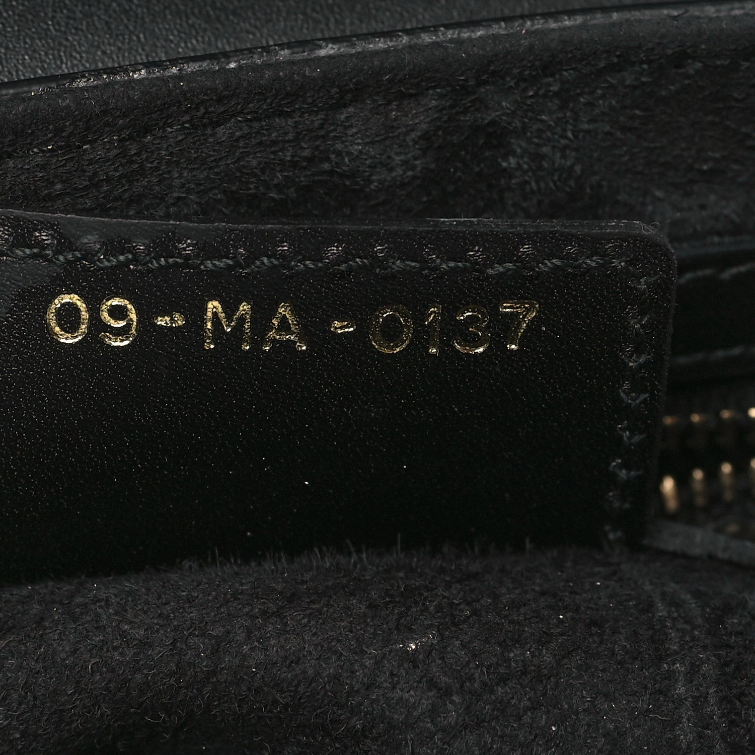Christian Dior Calfskin Mini D Fence Saddle Bag Black 8 of 11