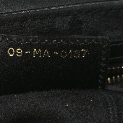 Christian Dior Calfskin Mini D Fence Saddle Bag Black 8 of 11