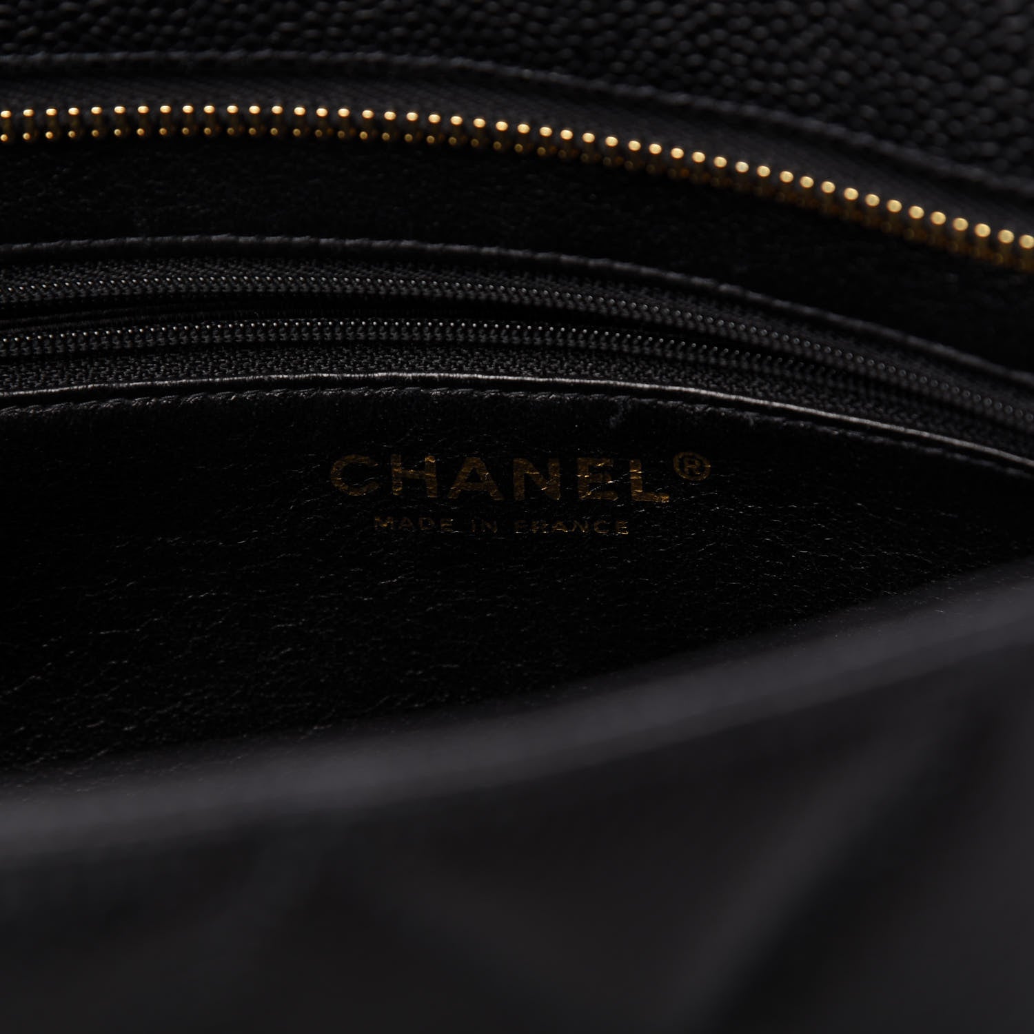 Chanel Caviar Quilted Medallion Tote Black 8 of 12