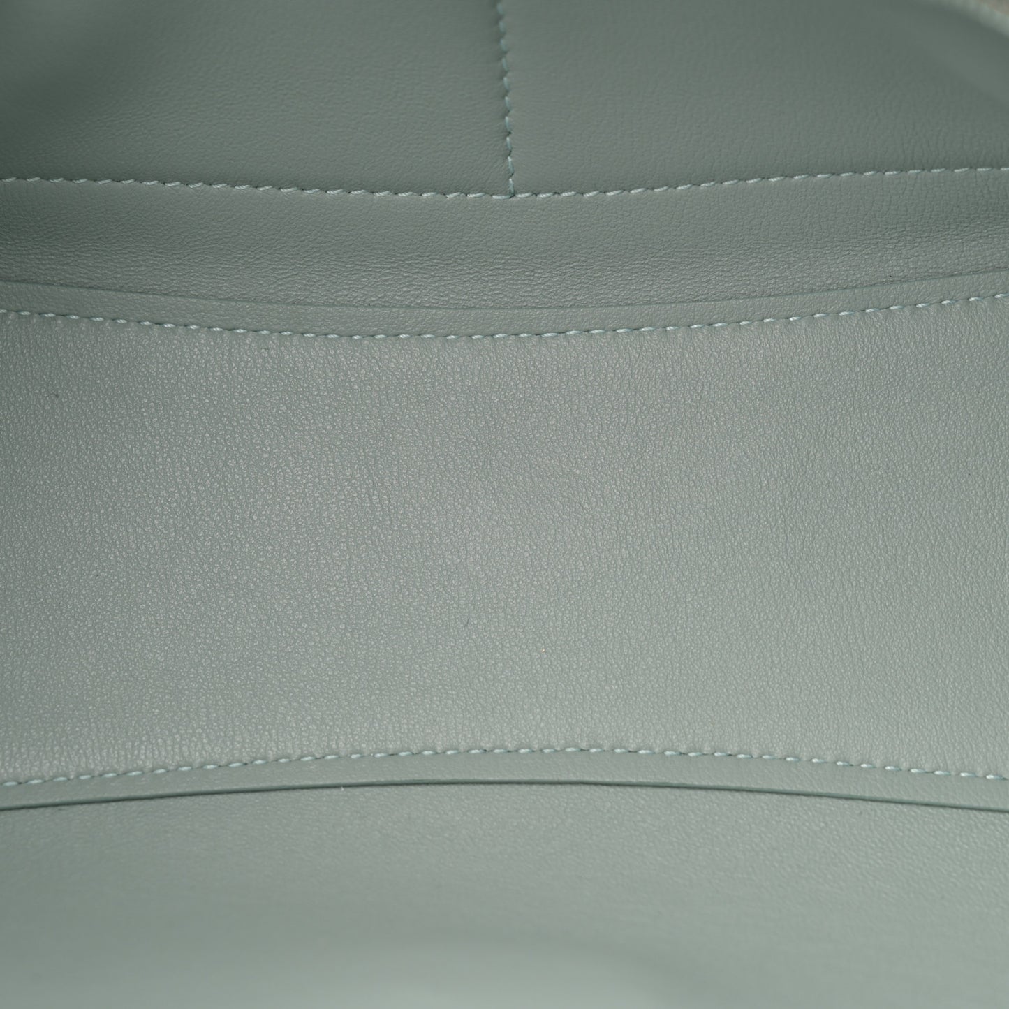 Smooth Calfskin Mini Bel Air Carry All Bag Mineral Green