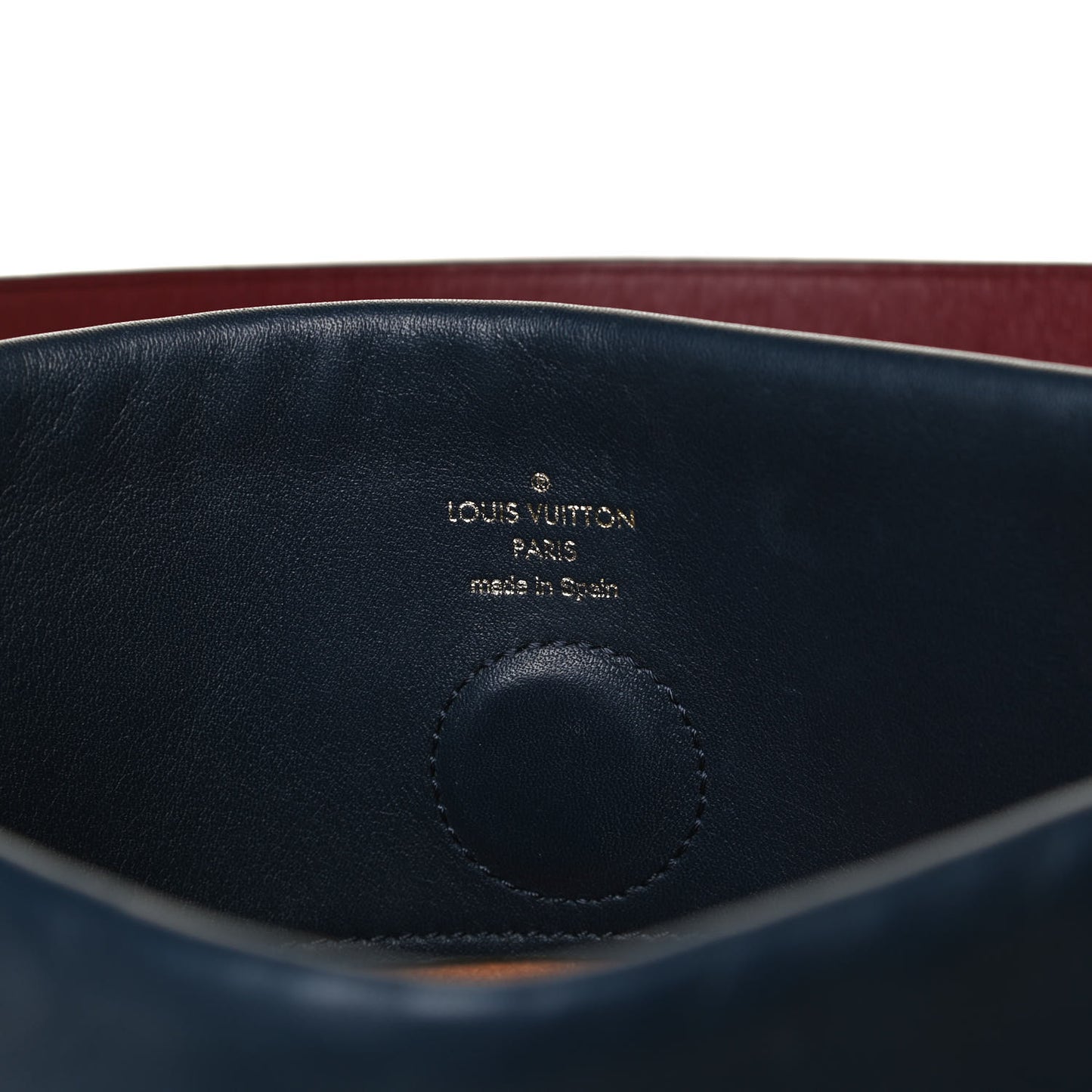 Monogram Tuileries Besace Marine Bordeaux