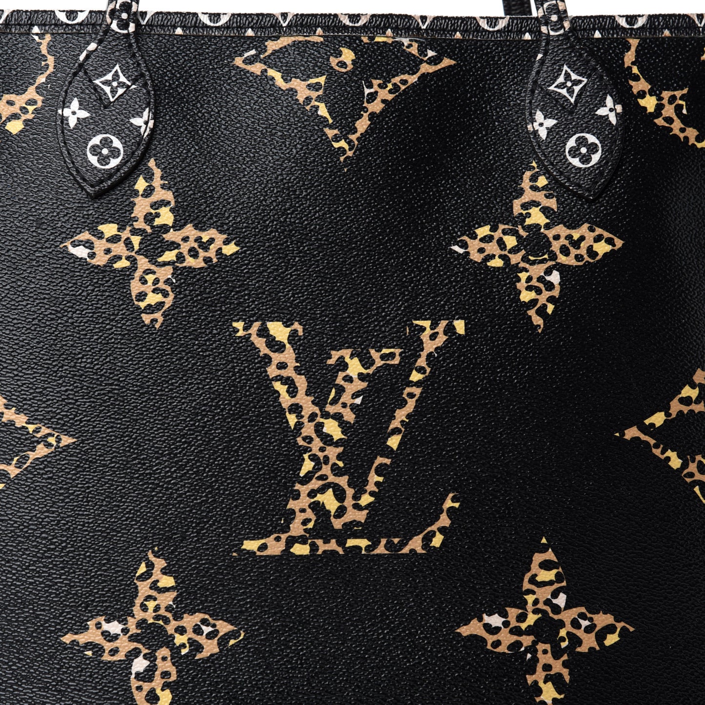 Monogram Giant Jungle Neverfull MM Black