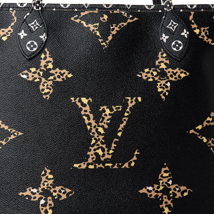 Louis Vuitton Monogram Giant Jungle Neverfull MM Black 13 of 13