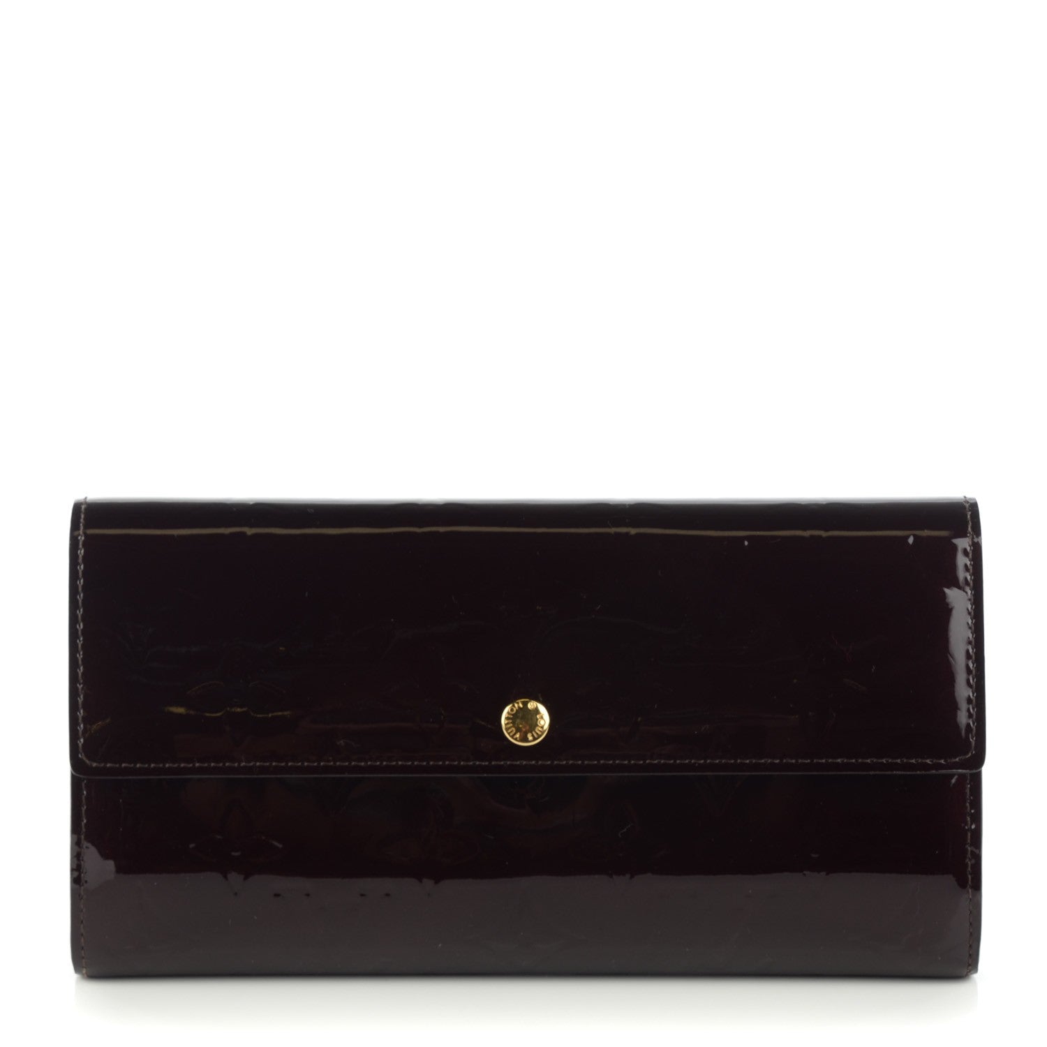 Louis Vuitton Vernis Sarah Wallet Amarante 1 of 7
