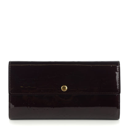 Louis Vuitton Vernis Sarah Wallet Amarante 1 of 7