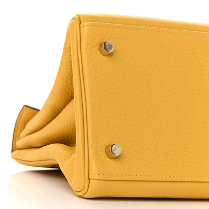 Hermes Taurillon Clemence Shoulder Kelly 40 Soleil 9 of 9