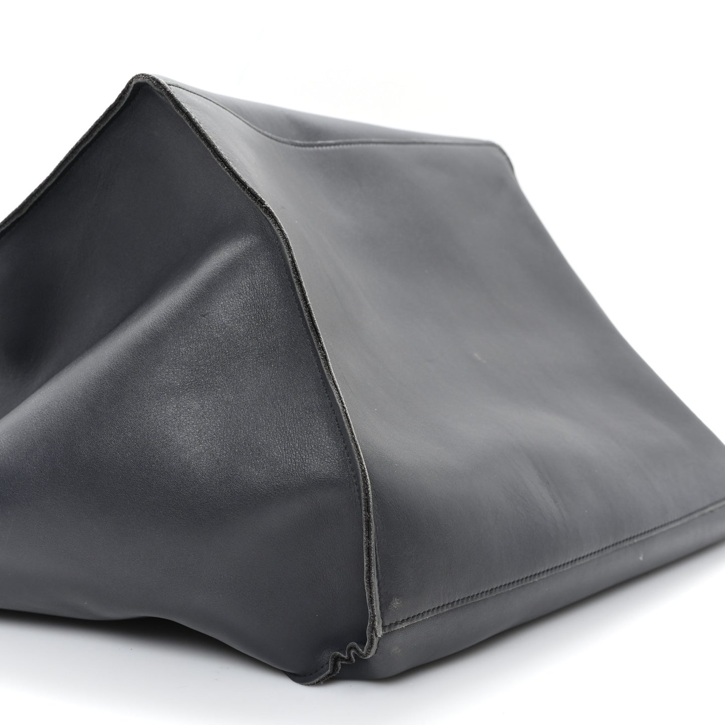 Smooth Calfskin Medium Big Bag Liquorice