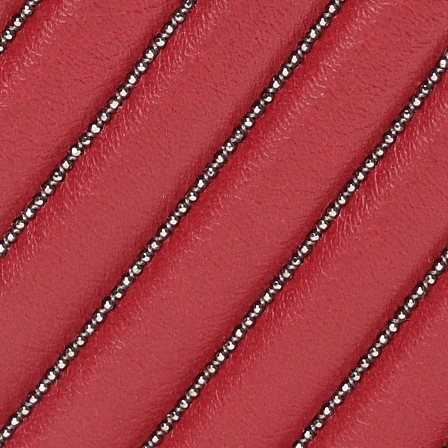 Chanel Lambskin Chevron Chain Stitched Medium Boy Flap Dark Red 8 of 10