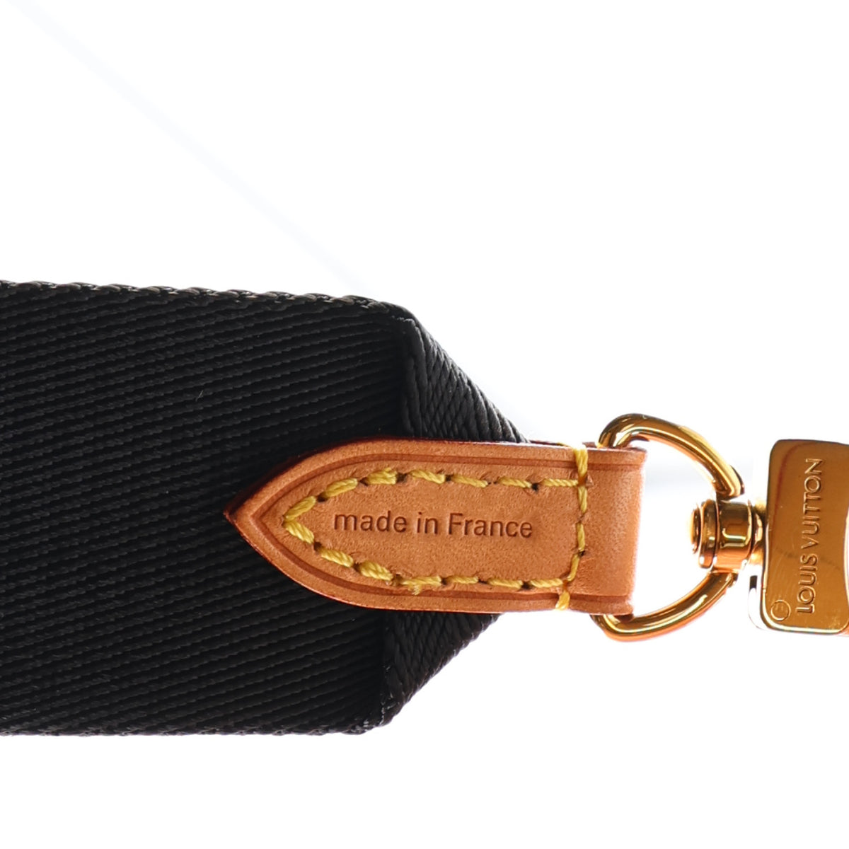 Monogram Multi Pochette Accessories Bandouliere Shoulder Strap Black