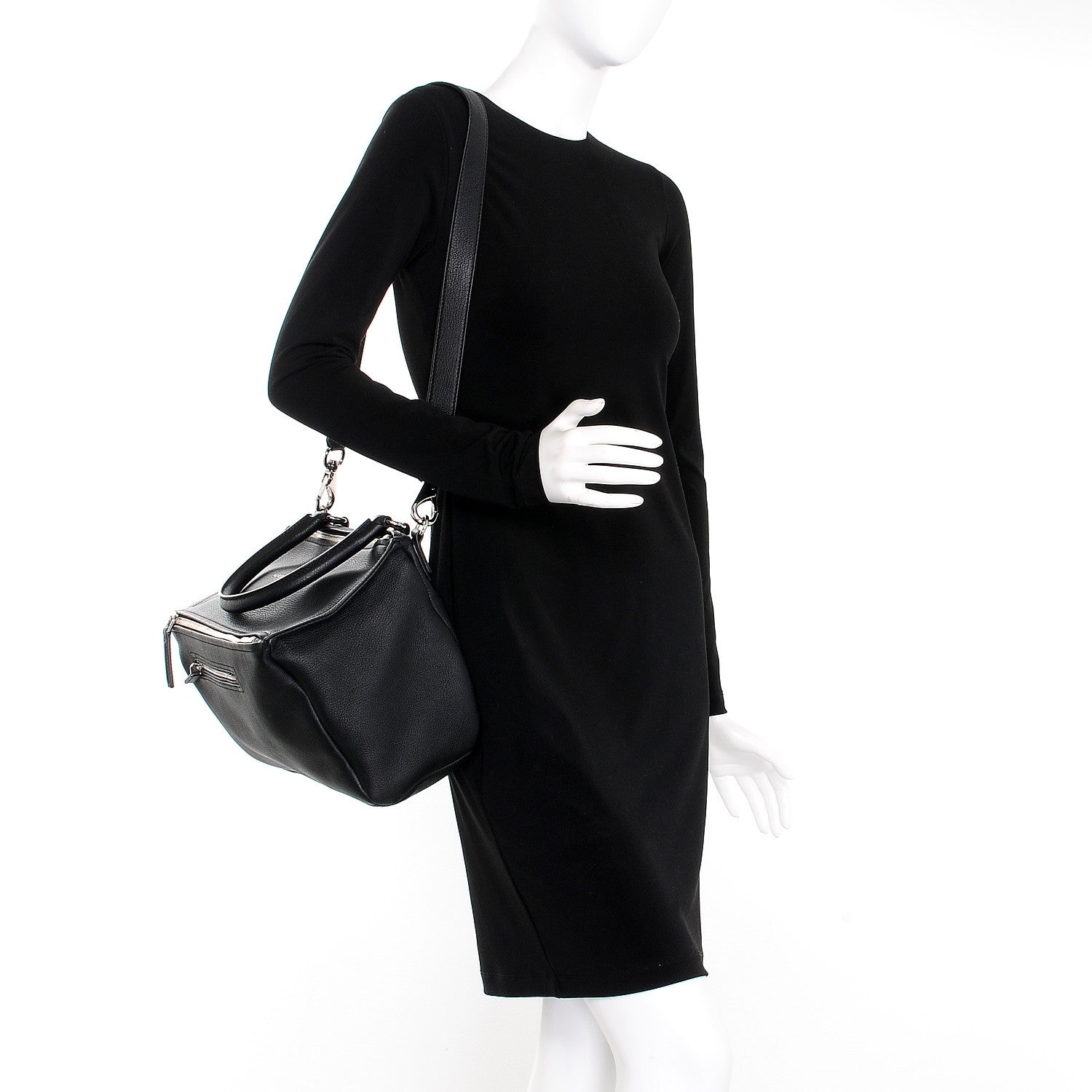 Givenchy Sugar Goatskin Medium Pandora Black 2 of 8