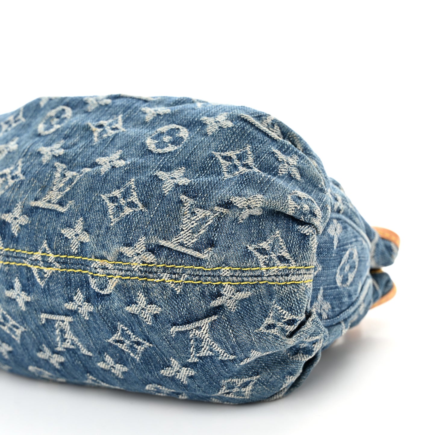 Monogram Denim Pleaty Blue