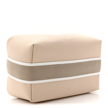 Hermes Canvas Small Bride-A-Brac Pouch Natural 4 of 6