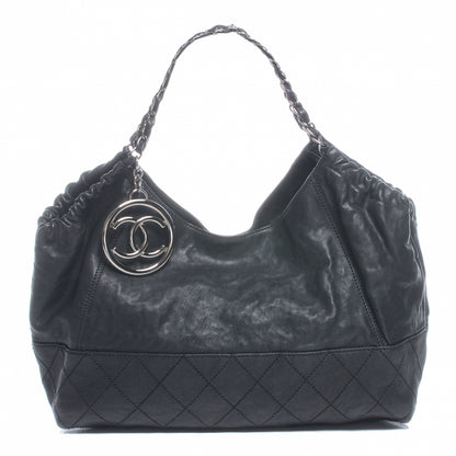 Chanel Calfskin Coco Cabas Black 1 of 7