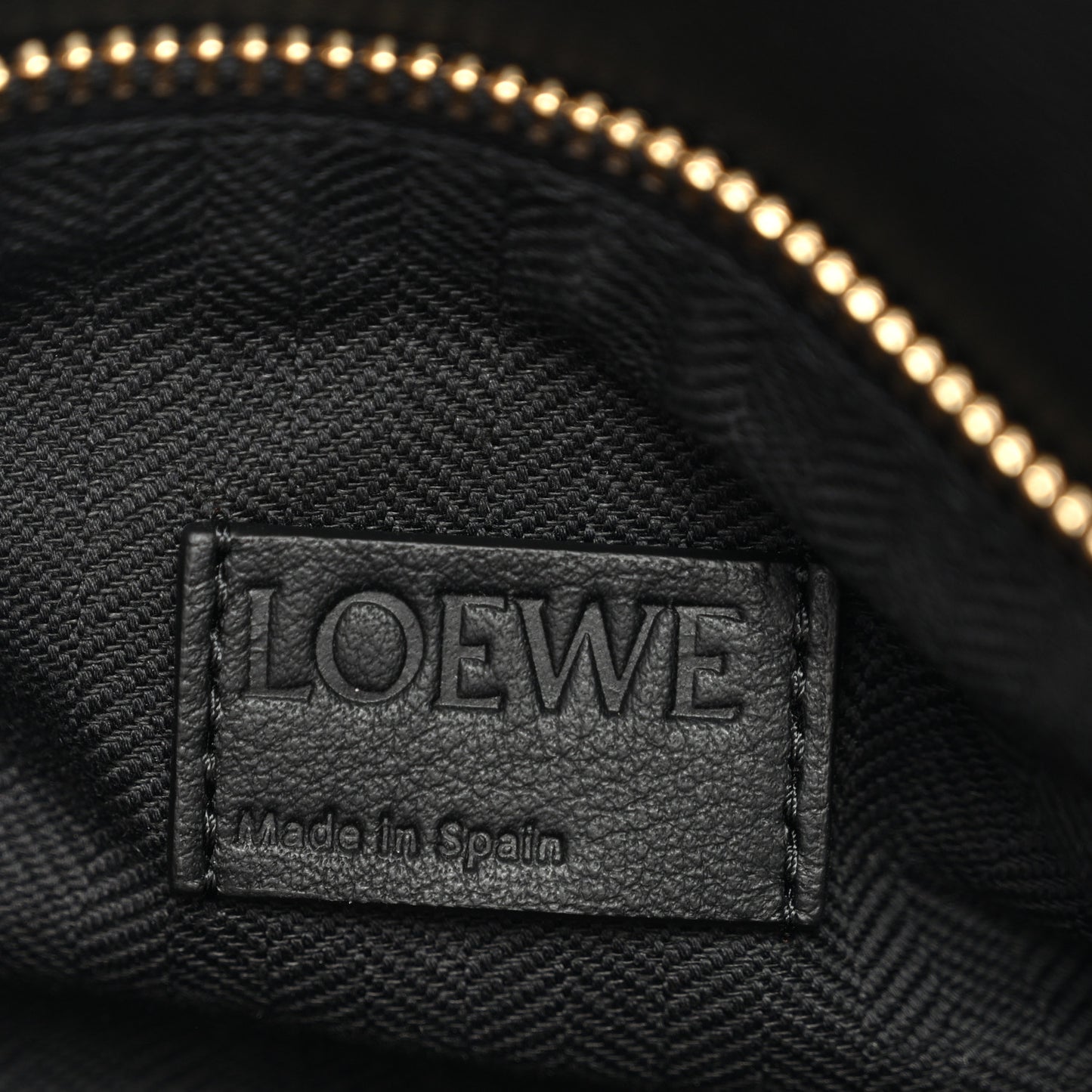 Calfskin Raffia Small Puzzle Edge Bag Natural Honey Gold