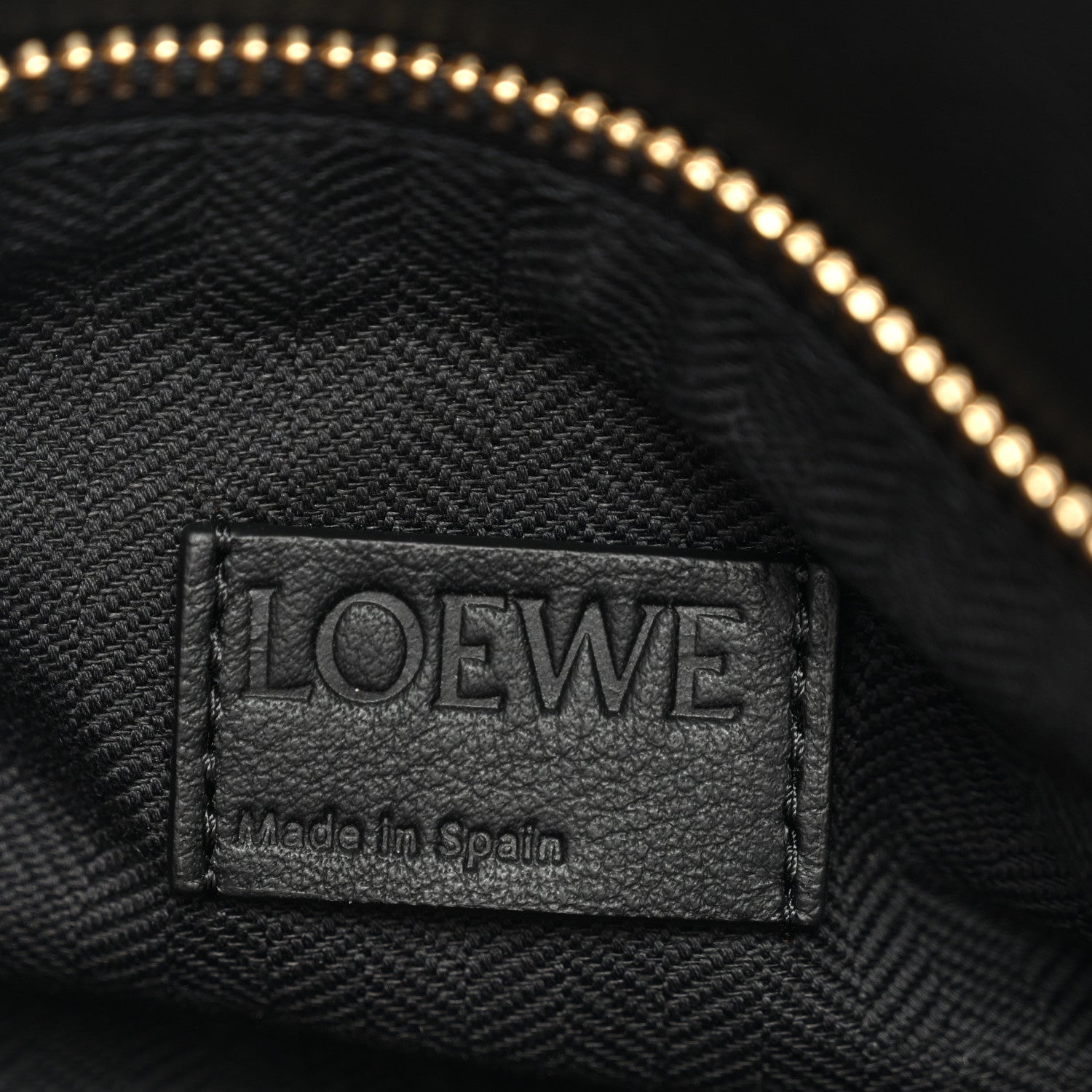 Loewe Calfskin Raffia Small Puzzle Edge Bag Natural Honey Gold 6 of 10