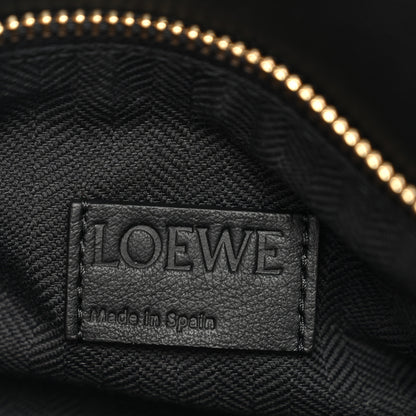 Loewe Calfskin Raffia Small Puzzle Edge Bag Natural Honey Gold 6 of 10