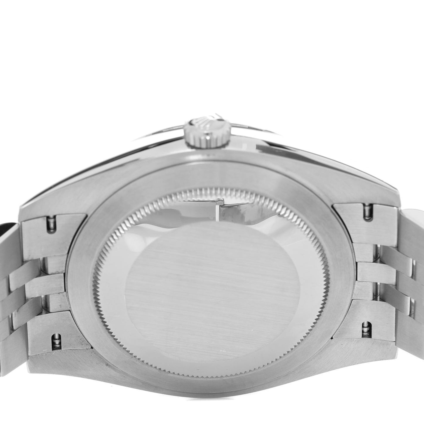 Stainless Steel 18K White Gold 41mm Oyster Perpetual Datejust Watch Slate 126334