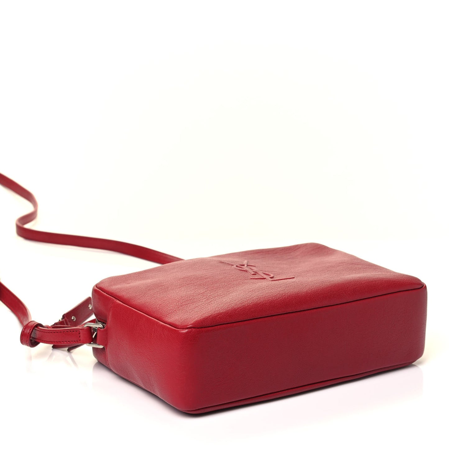 Lambskin Monogram Small Lou Camera Bag New Lipstick
