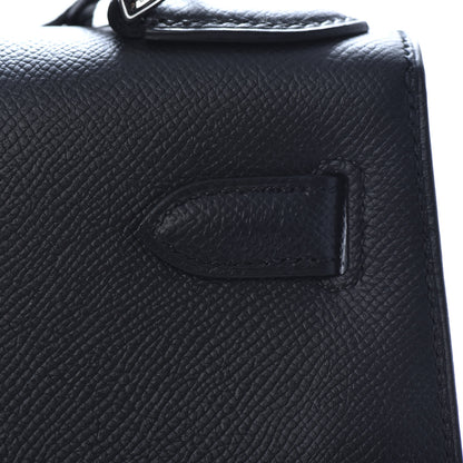 Hermes Epsom Kelly Sellier 28 Black 12 of 33