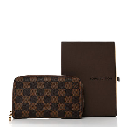 Louis Vuitton Damier Ebene Zippy Compact Wallet 9 of 9