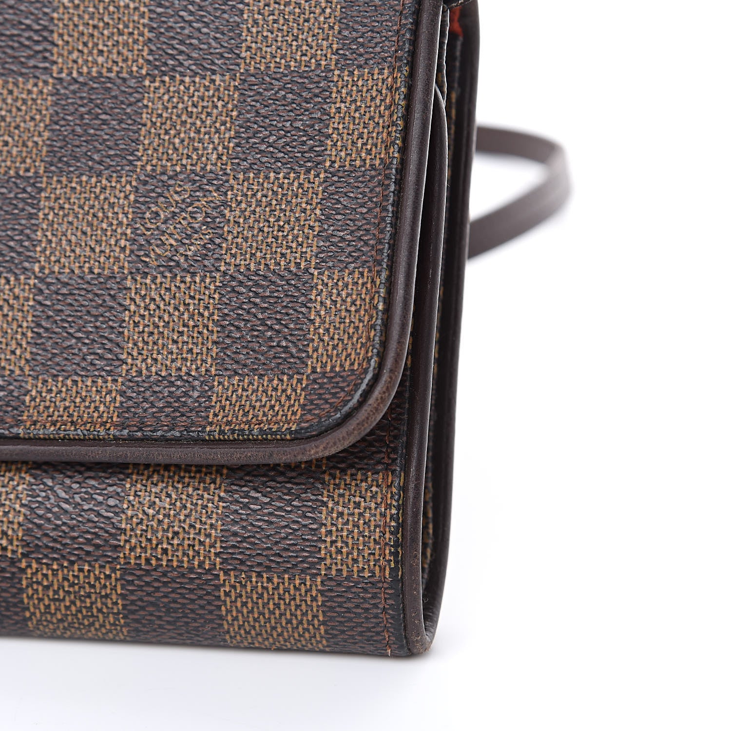 Louis Vuitton Damier Ebene Pochette Twin GM 9 of 18
