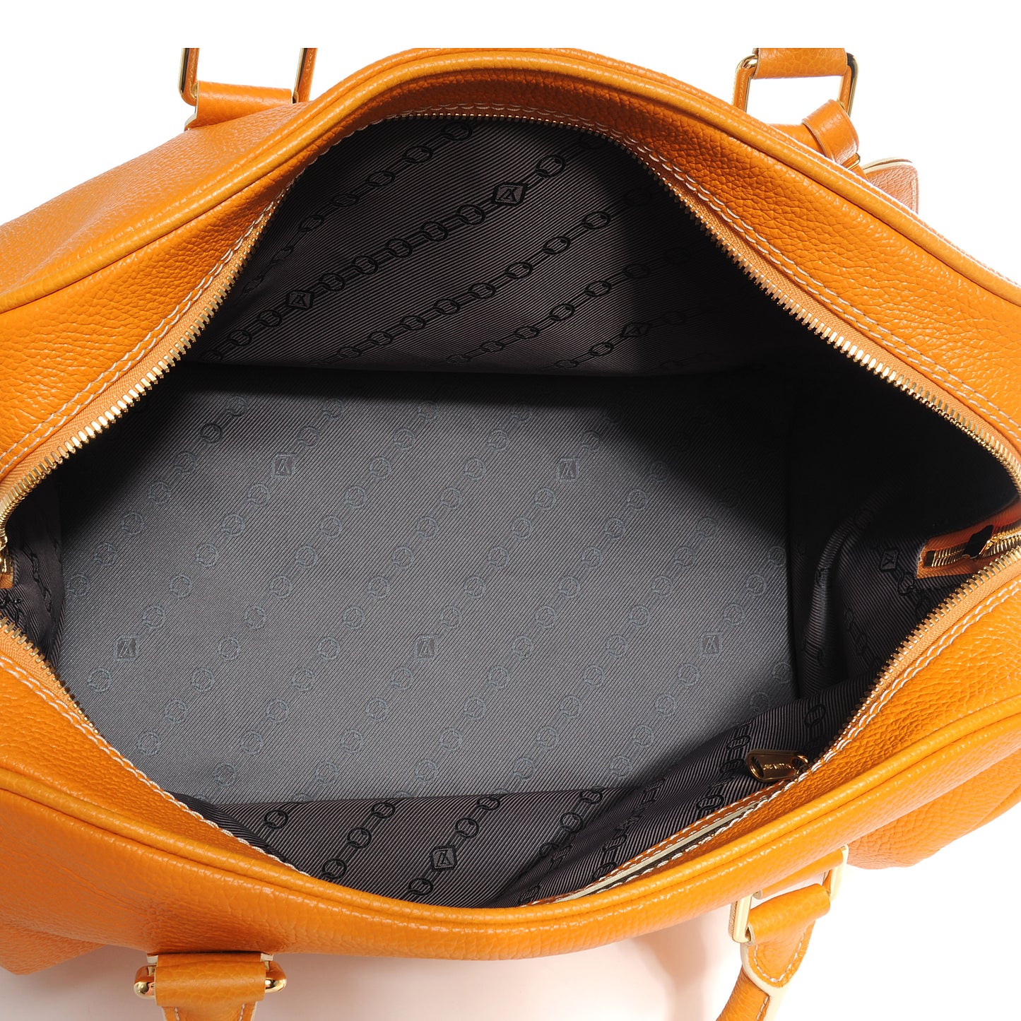 Tobago Leather Carryall Yellow