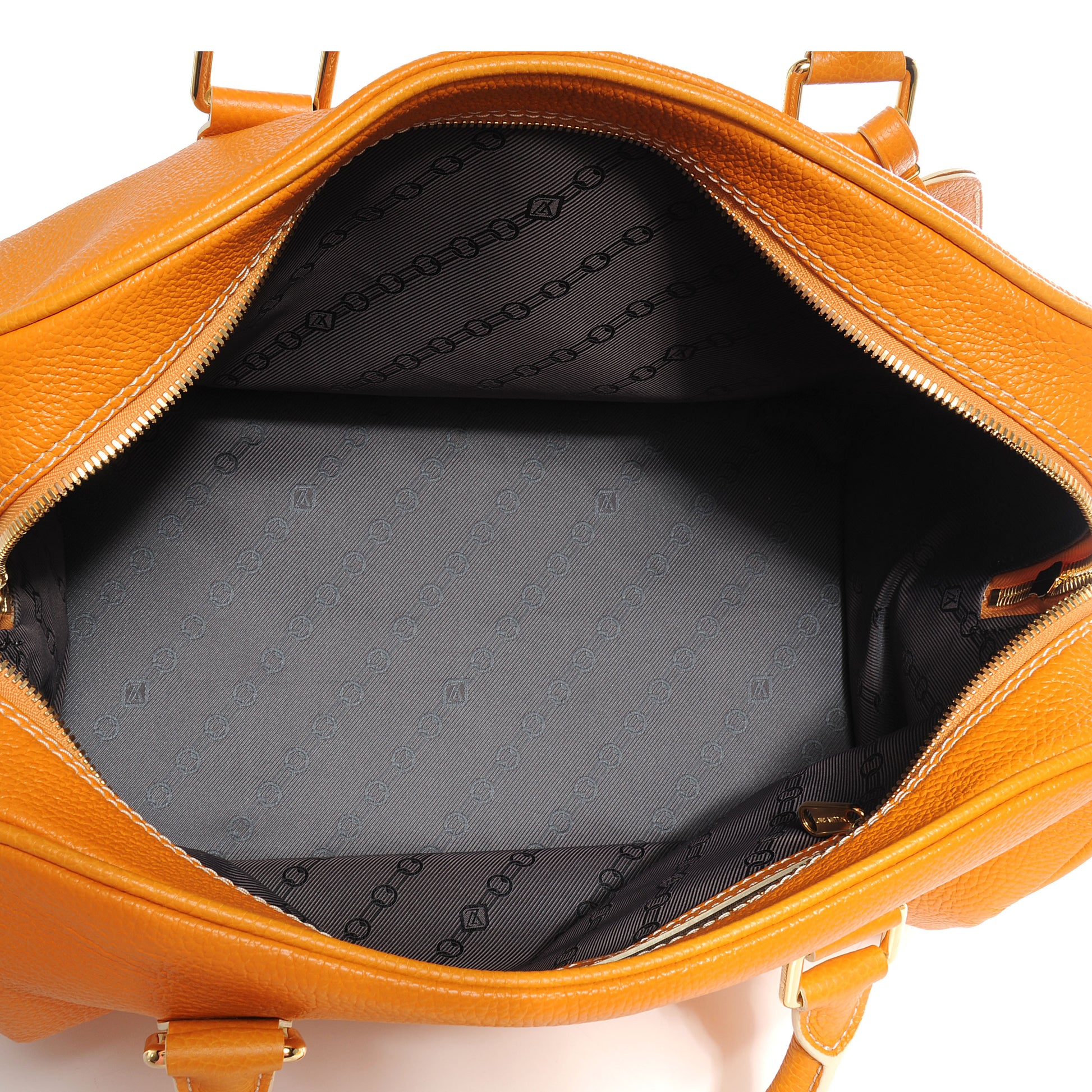 Louis Vuitton Tobago Leather Carryall Yellow 5 of 7