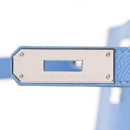 Hermes Epsom Kelly Sellier 28 Bleu Paradise 28 of 36