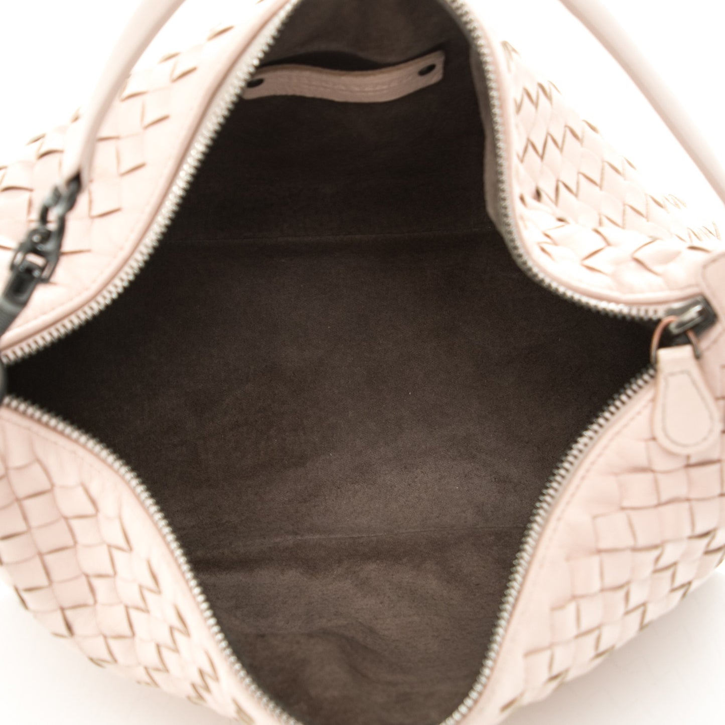 Nappa Intrecciato Small Shoulder Bag Petale