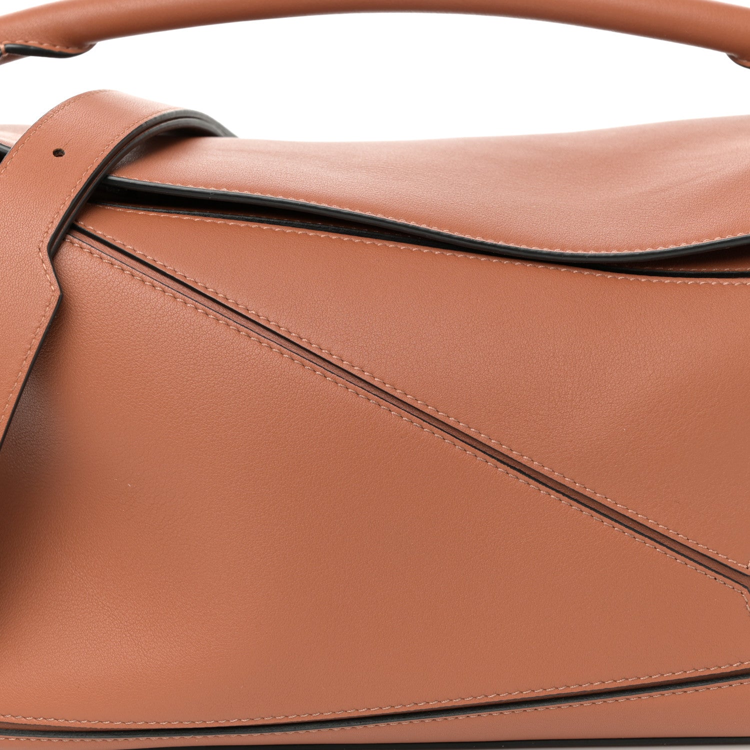 Loewe Calfskin Medium Puzzle Bag Tan 7 of 10
