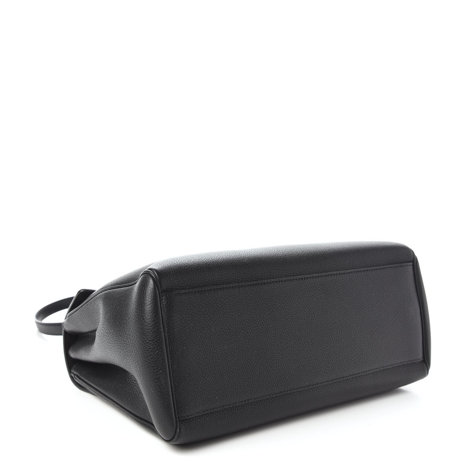 Celine Supple Grained Calfskin Medium Soft 16 Bag Black 4 of 9