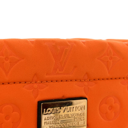 Louis Vuitton Monogram Scuba Clutch Pochette Orange 7 of 7