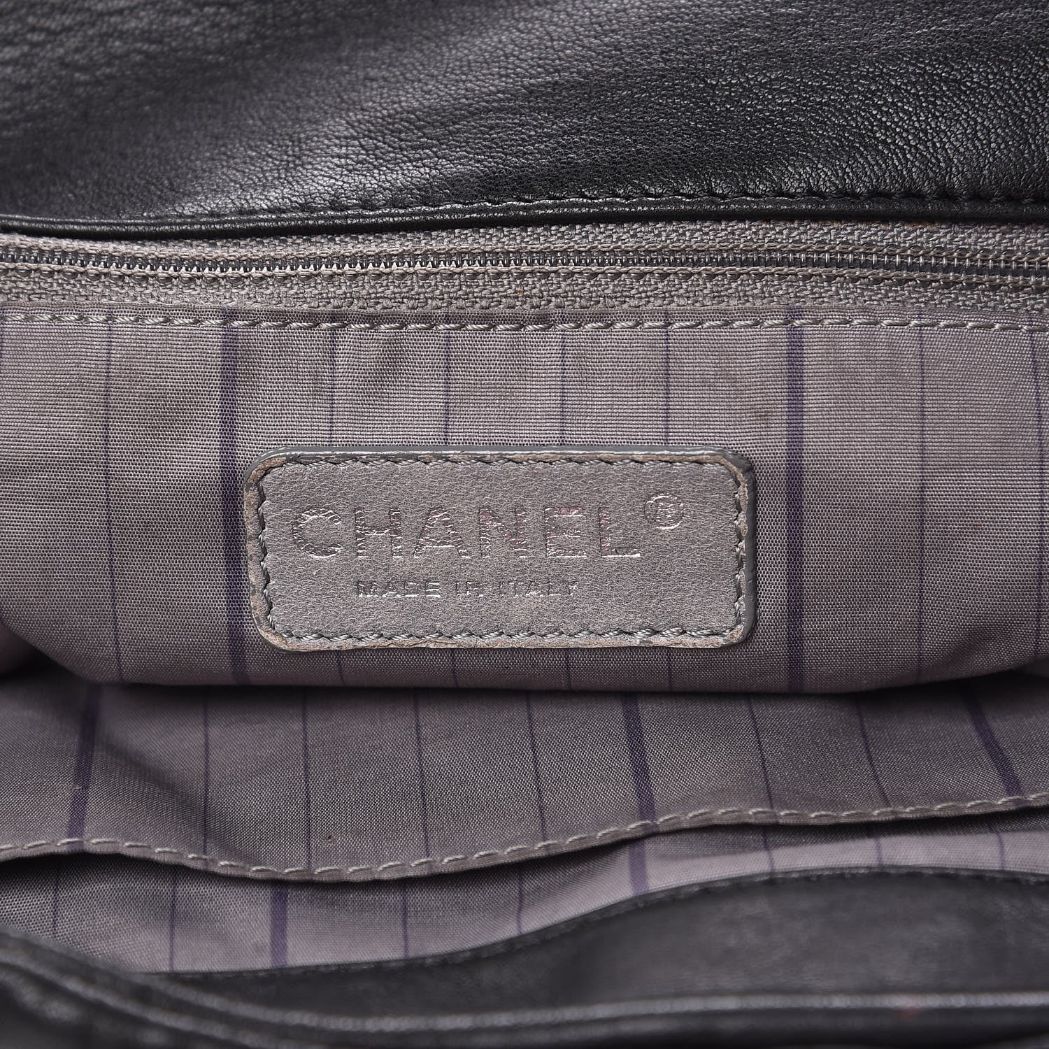 Chanel Lambskin Quilted Soft Squares Origami Flap Black 6 of 14