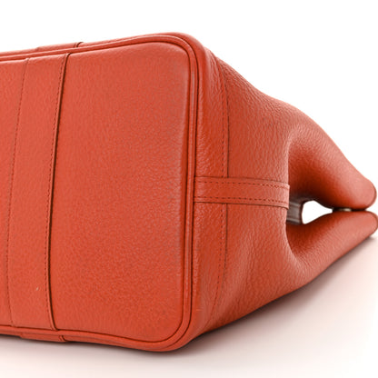 Hermes Vache Country Garden Party 36 MM Orange Poppy 10 of 12